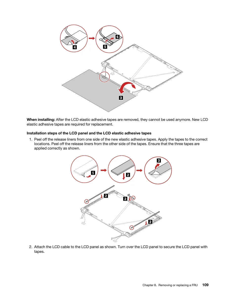 HMM p109, detach the cable at the panel, and reinstall